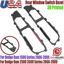 Replacement Clips for Dodge Ram Rear Window Switch Bezel 2006 -08 1500 2500 3500
