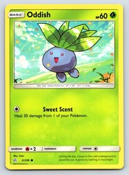 Oddish 2/236 Cosmic Eclipse Common