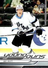 2024-25 Upper Deck Young Guns 458 Aku Raty Utah Mammoth