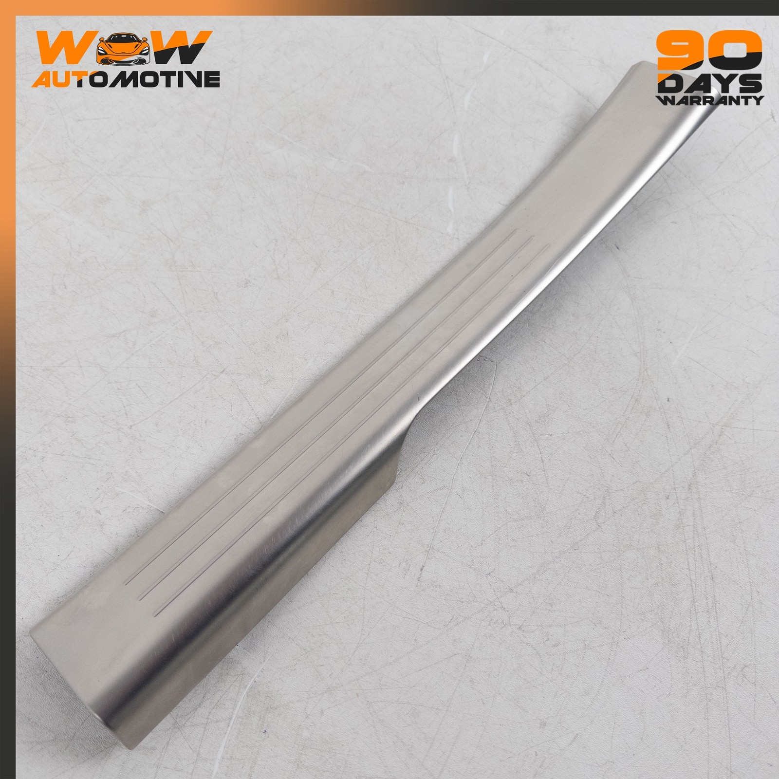 14-19 BENTLEY FLYING SPUR FRONT REAR SIDE DOOR STEP SILL TRIM STRIP SET OEM