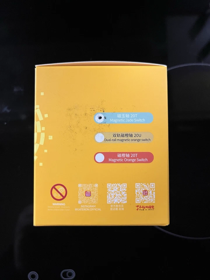 Gateron Magnetic Jade Switch setzt 