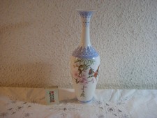 Alte gemarkte Porzellan Vase China mit Vogel Motiv aus Sammlung