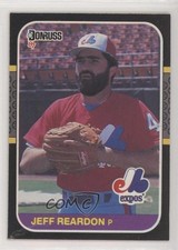 1987 Donruss Box Bottoms Jeff Reardon #PC-11 0u7