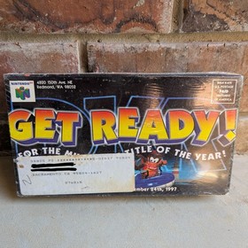 Nintendo Diddy Kong Racing N64 Promotional VHS Promo 1997 NES Donkey New Sealed