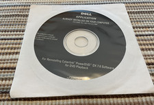 Dell Cyberlink PowerDVD DX 7.0 Software for DVD Playback CD Reinstall NEW