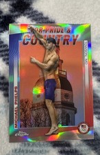 2024 Topps Chrome U.S. Olympic & Paralympic Team and Hopefuls - For Pride and...