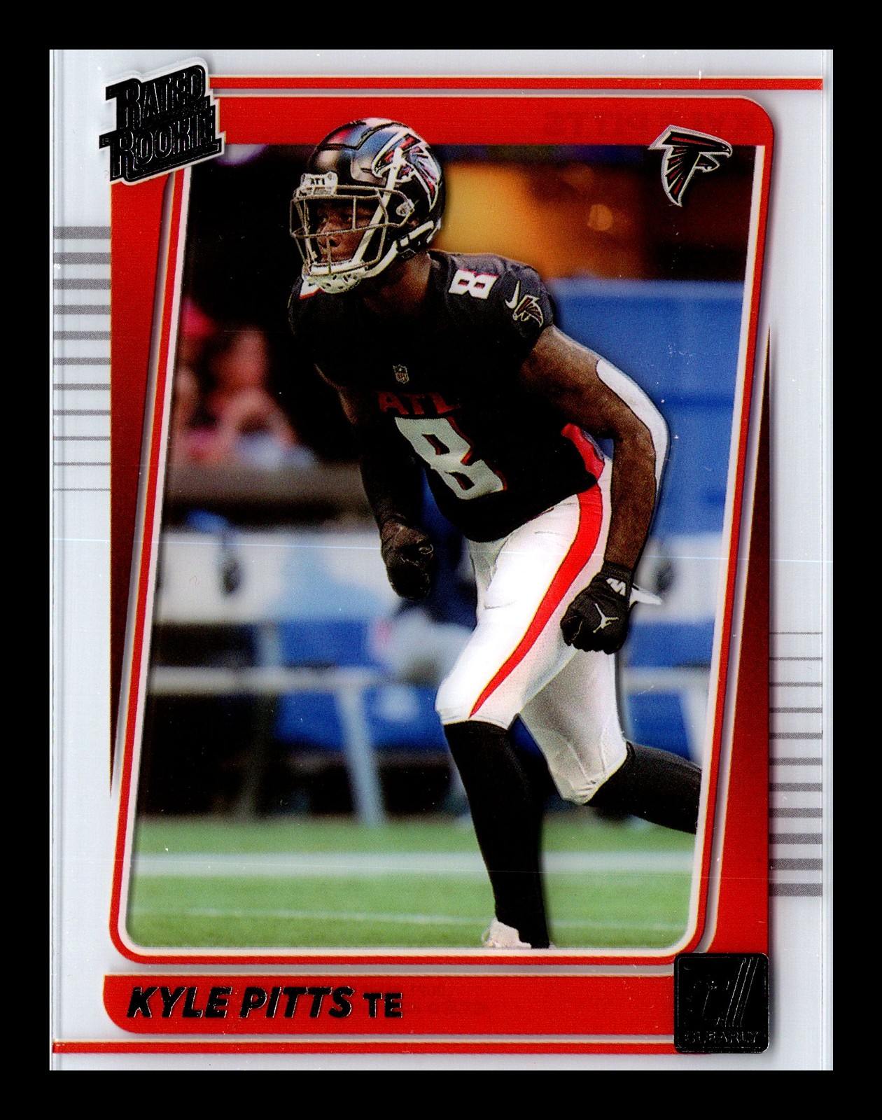 2021 Clearly Donruss #61 Kyle Pitts RC Rookie