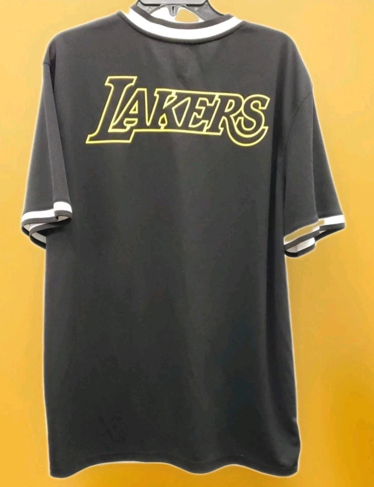 'RARE' UNK NBA🏀'LA Lakers' Basketball Shooting Warm up Black Jersey-Men's Sz XL - Image 4 of 4