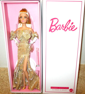 BARBIE...2025 BARBIE CONVENTION DOLL, BEAUTIFUL GLIMMER IN GOLD  #837/1000...NRF