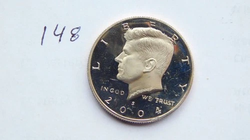 KENNEDY HALF DOLLAR, 2004-S CLAD PROOF