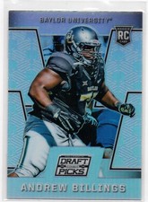 2016 Prizm Draft Picks 182 Andrew Billings Baylor    Silver Prizm RC