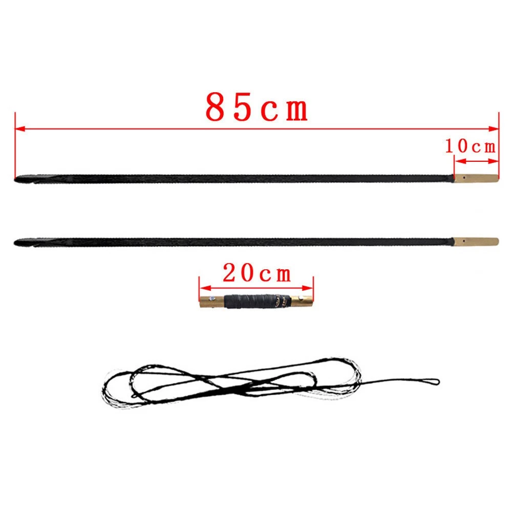 Archery Longbows 65in 20-50lbs Takedown Traditional English Bows RH LH Hunting