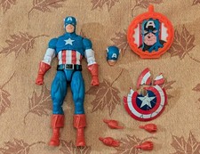 Marvel Legends - Secret Wars Wave Captain America Figure Used Loose