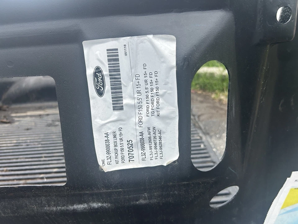 Ford F150 2015-2020 Truck Bed Mat OEM short bed Rubber Liner 1/4" Thickness - Image 2 of 2