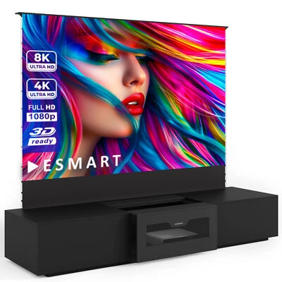 ESMART Expert FSX ALR CBSP Tension Bildschirm 221 x 125 cm (100")+ FSXL Lowboard