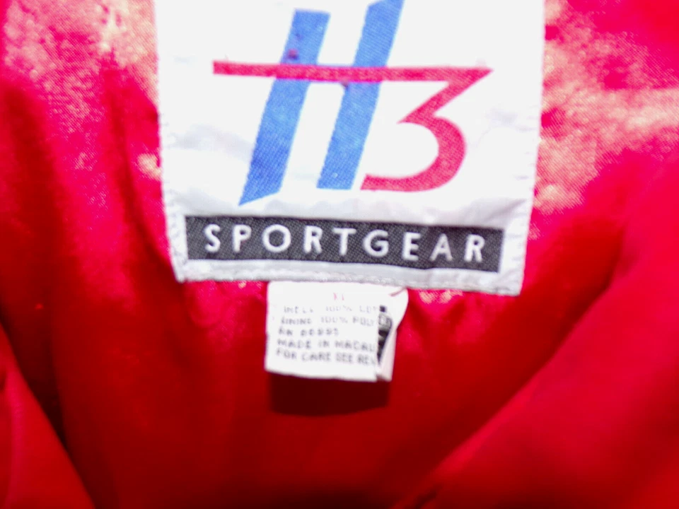 Chaqueta NHRA Budweiser H3 Sportgear XL Winston Drag Racing Vintage 2 Foto 3 de 4