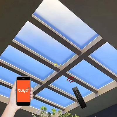 Straight Illumination Skylight Smart Control Ceiling Lamp Embedded Ceiling Light