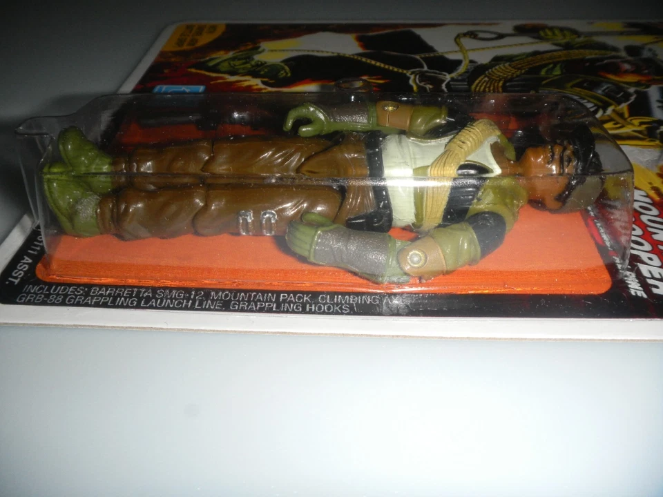 *RECARDADO* 1985 Vintage G.I. GI Joe 3.75 ARAH Lote Alpine v1 Figura 100% Completa Foto 4 de 4