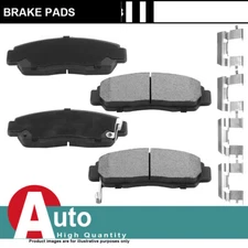 4 pieces Front Ceramic Brake Pad for 1997-2003 Ford F-150 2002 Lincoln Balckwood