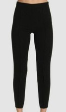  330 Boutique Moschino Women's Slim-Fit Black High-Waist Cropped Dress Pants 4