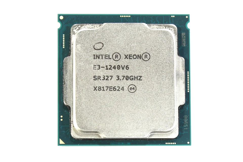 Intel Xeon E3-1240V6 | SR327 | 3.70GHz | LGA1151 | 4 Cores | CPU Processor - Image 2 of 4