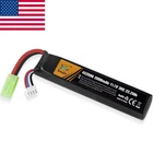 11.1V Airsoft RC Lipo Battery 2000mAh 30C Rechargeable Mini Tamiya Connector