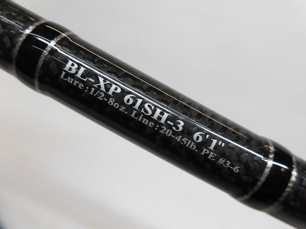 Daiwa Black Label BL-XP 61SH-3 Monster Fish Custom Bass bait Daiwa Black Label BL-XP 61SH-3 Monster Fish Custom Bass bait
