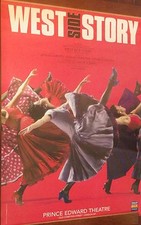 West Side Story Prince Edward Theatre London 1998 NOS Large Bus Shelter Poster 