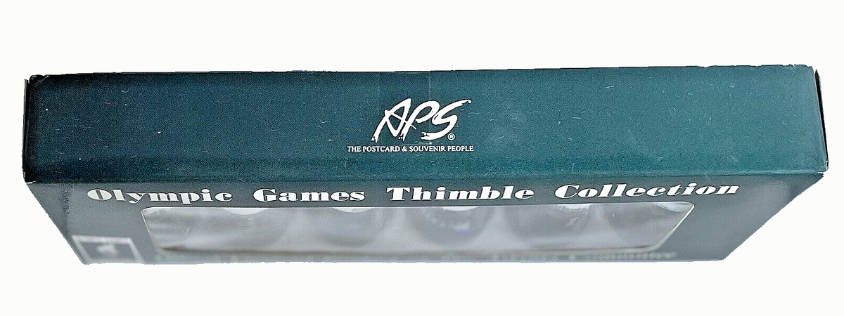 Olympic Games Vintage 1996 Atlanta Thimble Collection Set Of