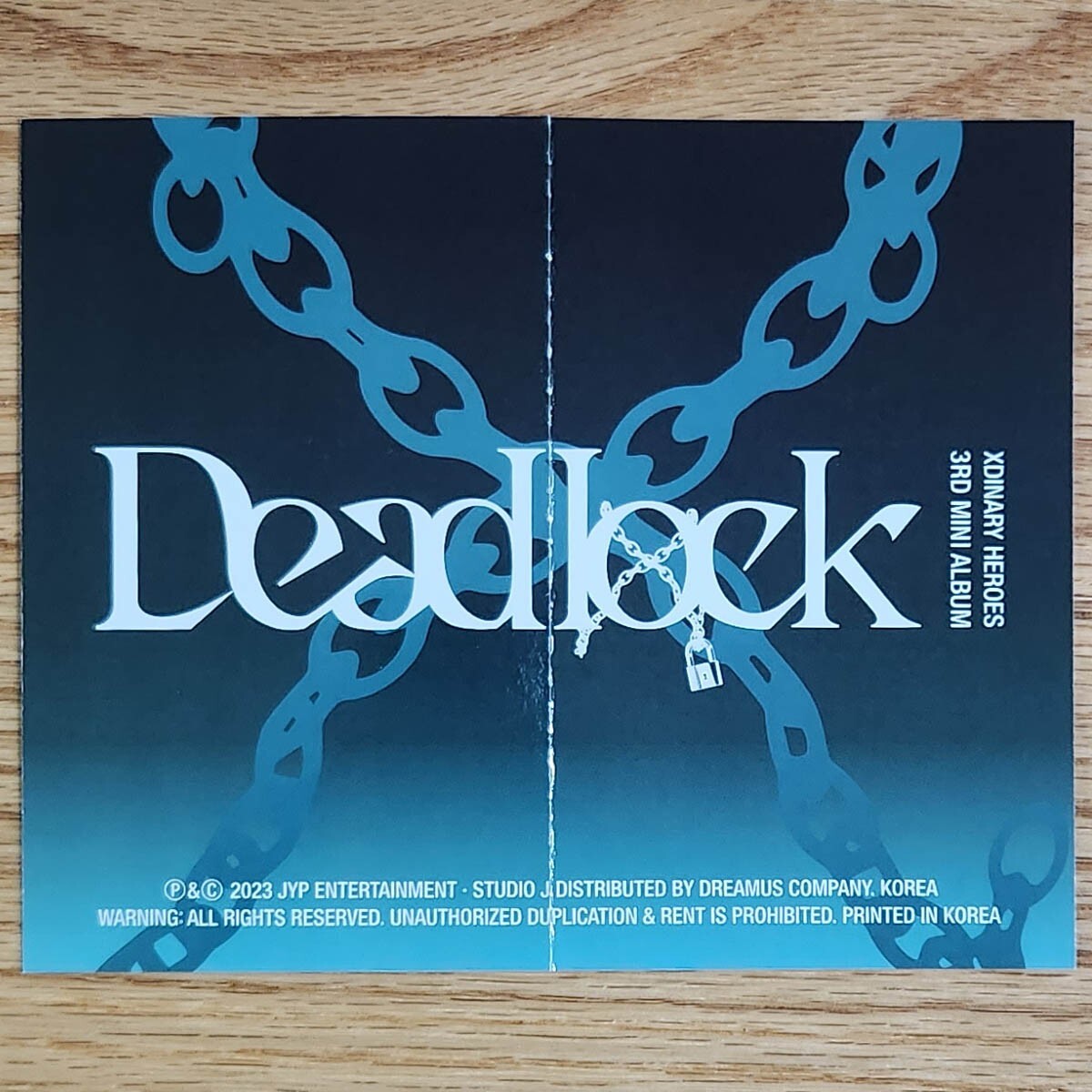 独特な 大注目 xdinaryheroes deadlock MMT特典トレカ