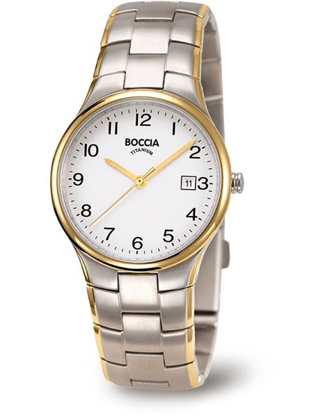Boccia Titanium 3297-02 Damenuhr Bicolor Mit Arabischen Ziffern Ø30Mm-image