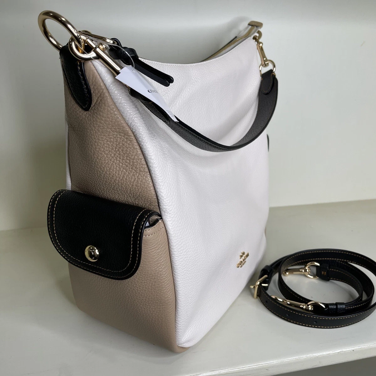 NWT Coach Pennie Shoulder Bag In Colorblock F6154