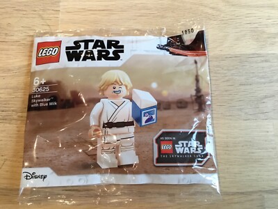 LEGO Figur 30625 Star Wars Luke Skywalker mit blauer Milch Minifigur Polybag Neu