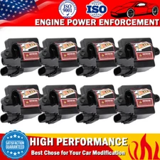 8 Pack High Performance Square Ignition Coil For Chevy GMC 4.8L 5.3L 6.0L 8.1L