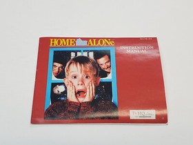 Home Alone Nintendo NES Box and Manual Only *