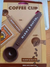 Harry & David Duel Purpose Coffee Clip / Scoop