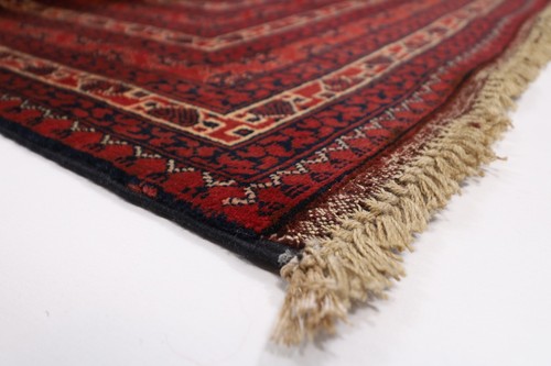 7 x 10 ft Bokhara Red Area Rug Afghan Hand Knotted Bedroom Rug living Room Rug - Picture 10 of 13