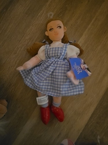 Zauberer von Oz Plüsch Puppen 11 Warner Bros 1998 Dorothy Blechmann Vogelscheuche Löwe Toto - Bild 7 von 12