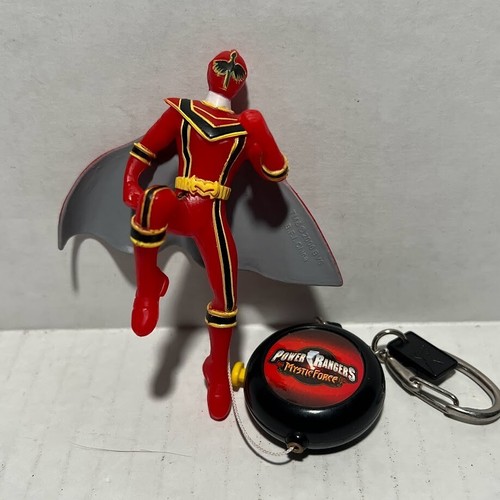 Basic Fun 2006 Power Rangers Mystic Force Red Ranger Action Key Chain ...