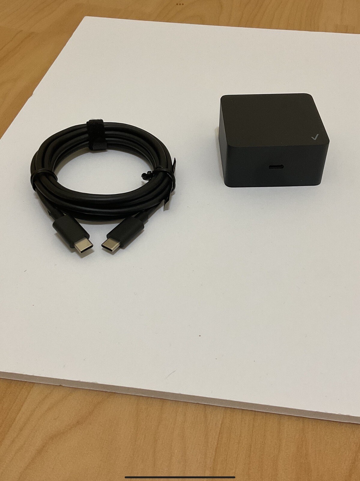 Original Verizon 45W Fast Charger USBC Cable Kit for iPhone 15/15 Pro