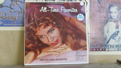 TOPS ALL-STAR ORCHESTRA, ALL-TIME FAVORITES - LP L1514 CHEESECAKE