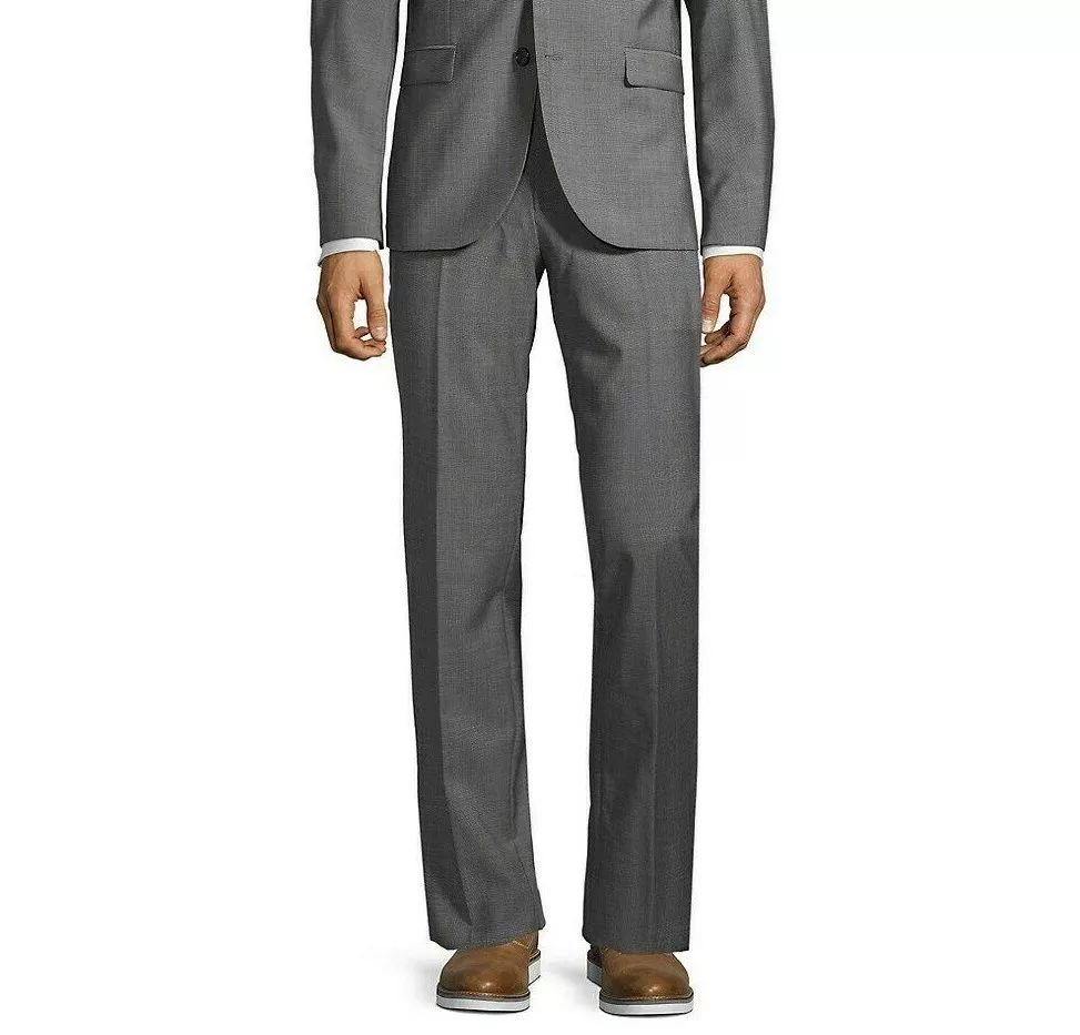 Hugo Boss Men's Modern-Fit Check Wool Suit Pants – CheapUndies