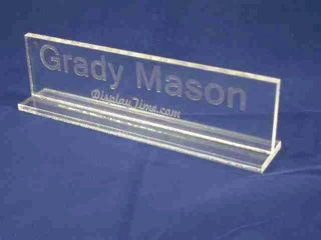 Classic Engraved Name Plates for Office Custom design