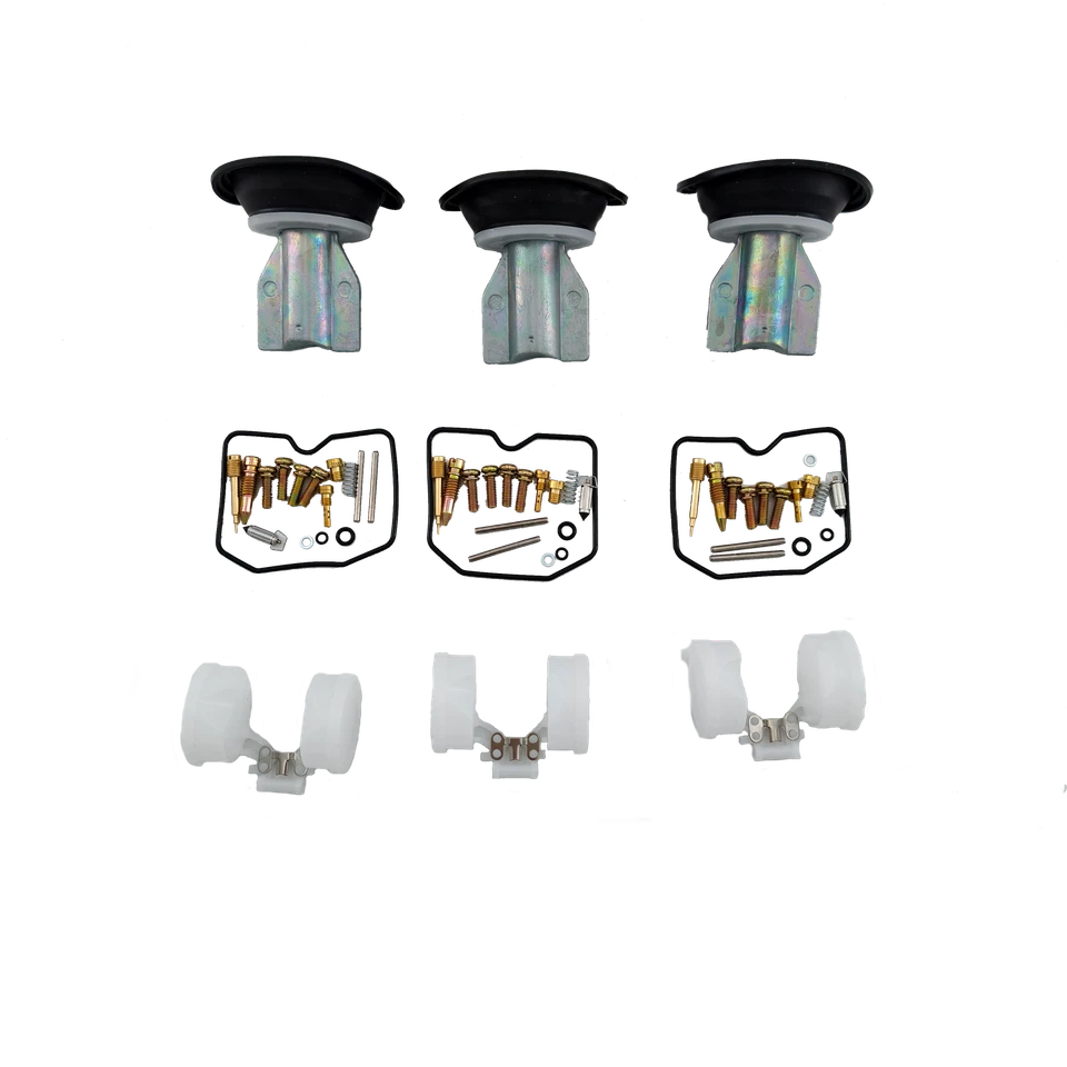 3* Carburetor repair Rebuild Kit For Triumph Thunderbird Sport 98-03 Keihin Foto 2 de 4
