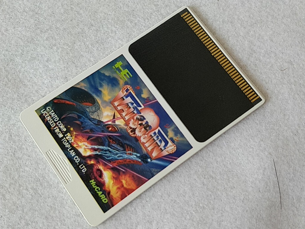 TATSUJIN for NEC PC Engine Turbografx-16 Hu-card, Manual TATSUJIN for NEC PC Engine Turbografx-16 Hu-card, Manual