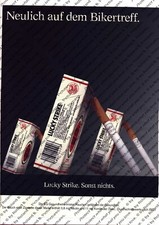Lucky Strike Werbung Anzeige Reklame