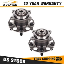 Pair Rear Wheel Hub Bearing Assembly For Honda Accord 2005-2007 Acura TSX 04-08