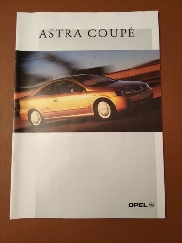 CATALOGUE / BROCHURE OPEL ASTRA COUPE BERTONE 02 2001 24 pages FR - Picture 1 of 2