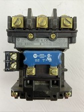 ALLEN BRADLEY 500-B0D93 SER B SIZE 1 CONTACTOR 27A 600VAC 10HP COIL 115-120V