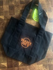 trader Joe  s Black Tote Bag LIMITED EDITION